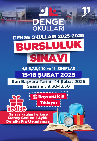2025-2026 Bursluluk Sınavı Başlıyor!